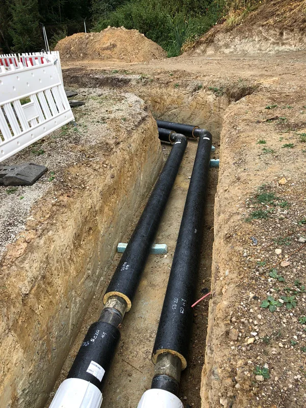 Pipelinebau Referenz